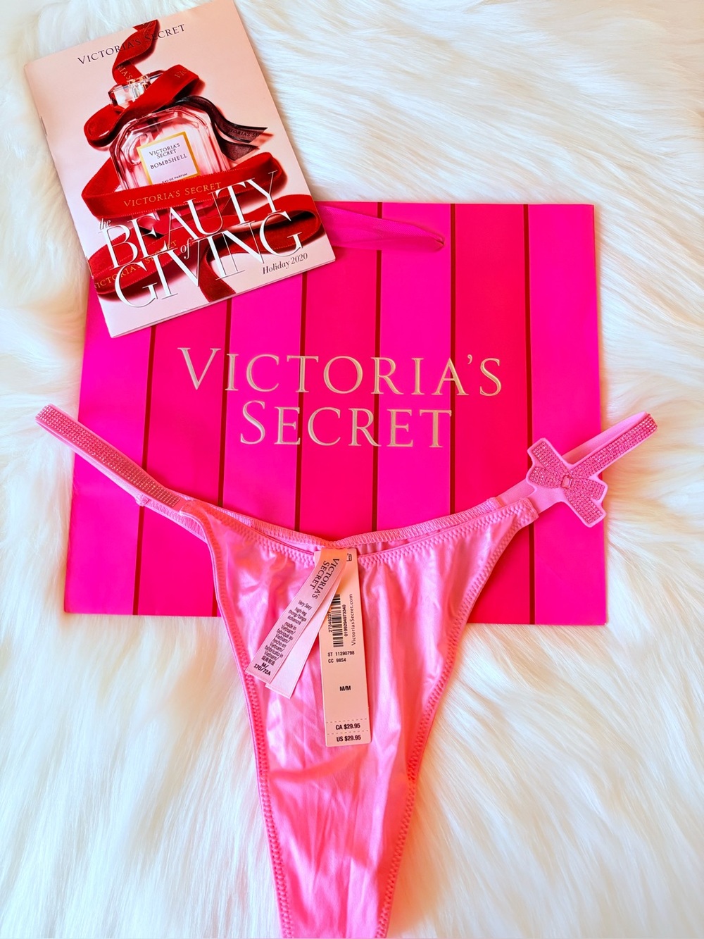 🩷🩷Victoria’s Secret shine strap panty (M)🩷🩷